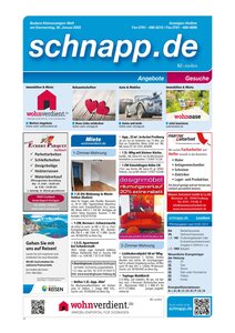 Prospekt der Woche - schnapp.de