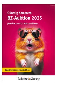 Prospekt der Woche - BZ-Auktion 2025