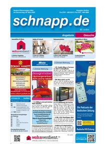 Prospekt der Woche - schnapp.de