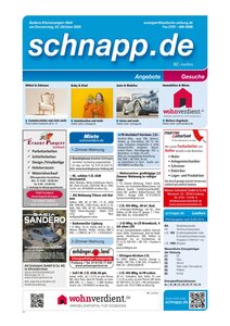 Prospekt der Woche - schnapp.de