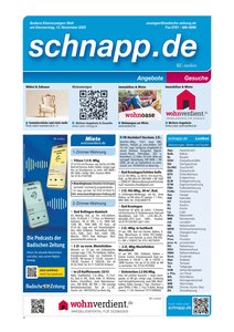 Prospekt der Woche - schnapp.de