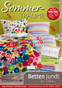 Prospekt der Woche - Betten Jundt