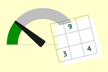 Abbildung Sudoku - leicht