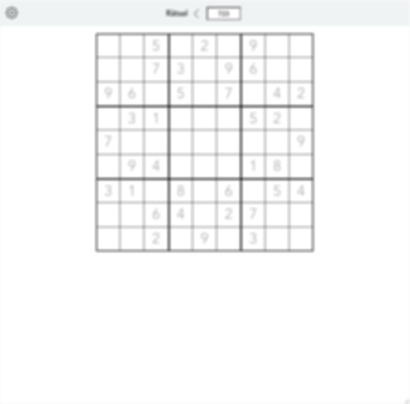 Sudoku schwer (Archiv)